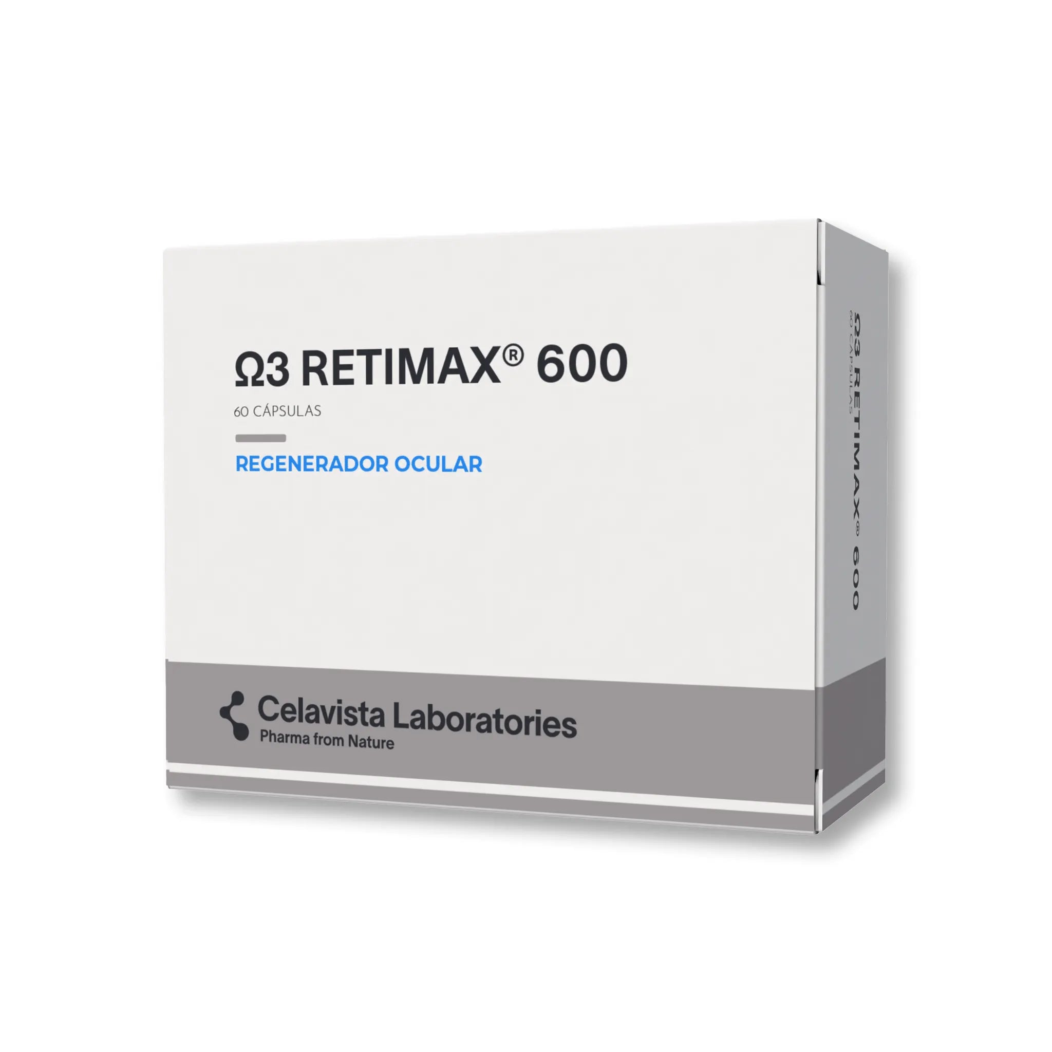 O3 Retimax tratamiento para la blefaritis y ojo seco - 60 cápsulas Celavista