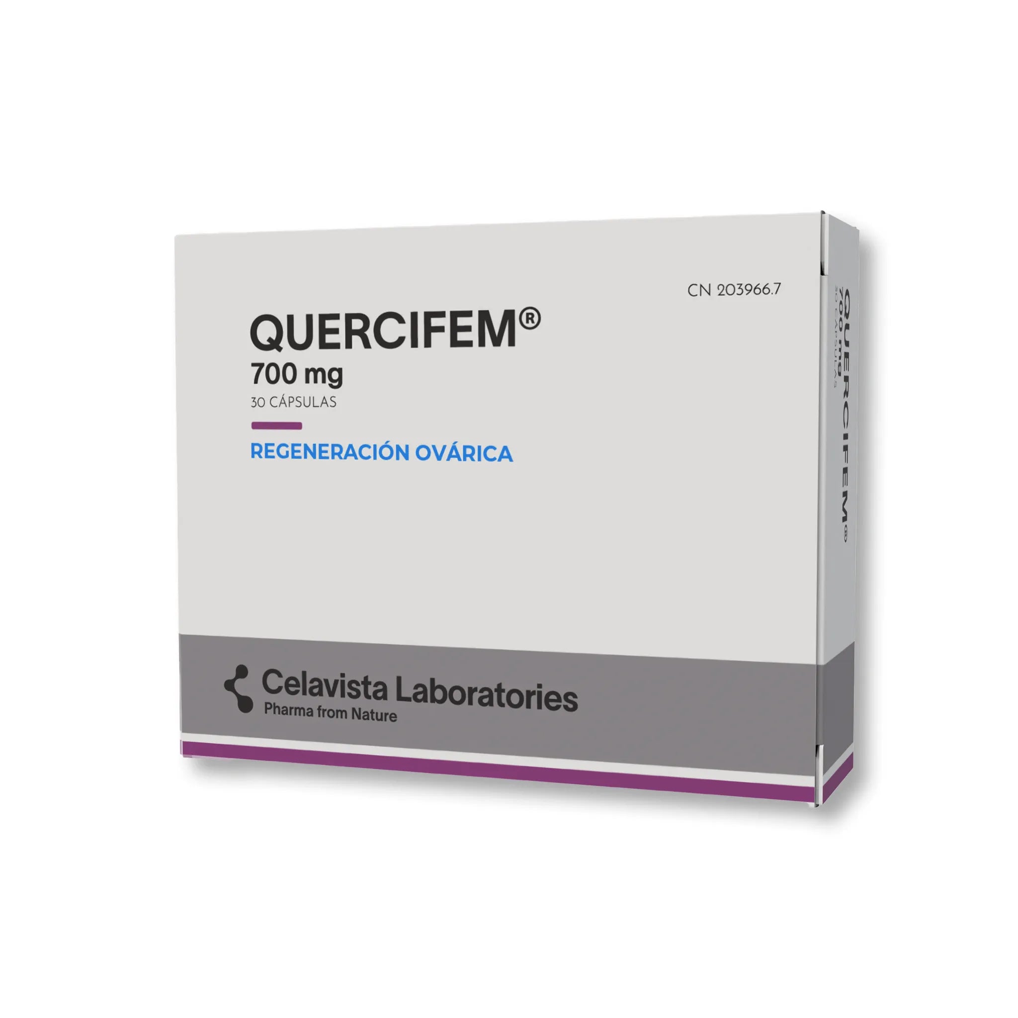Quercifem 700mg rejuvenecimiento ovárico y fertilidad natural - 30 cápsulas Celavista