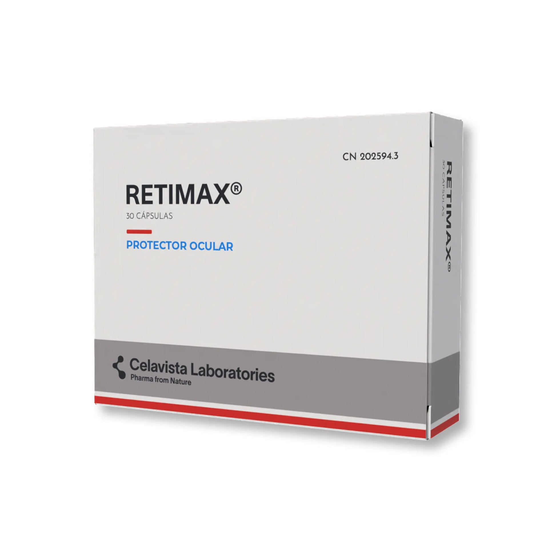 Retimax pastillas para la degeneración macular y enfermedades de la retina - 30 cápsulas Celavista